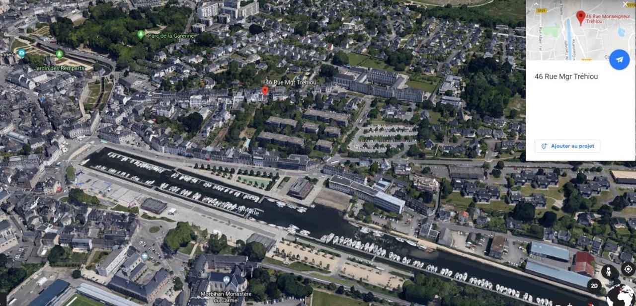 Du Mann Petite Maison Jardin A 100M Du Port De Vannes Avec Parking 外观 照片